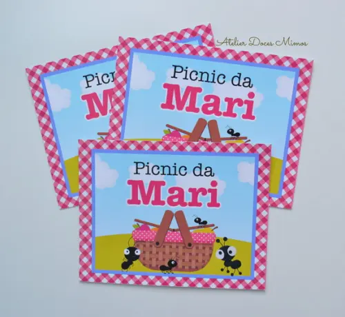 Adesivo Sacolinha Picnic