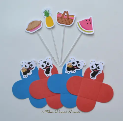 Picnic Forminhas + Toppers