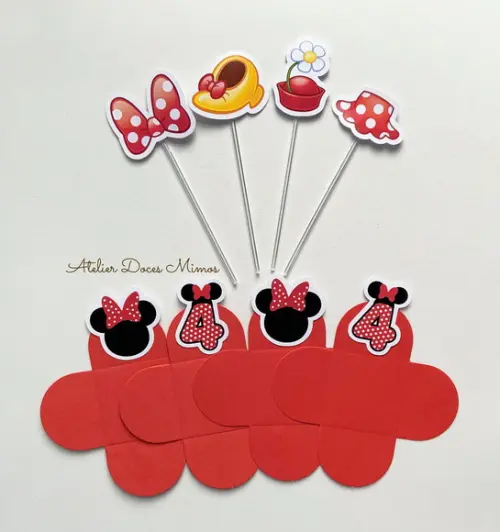 Minnie Forminhas + Toppers