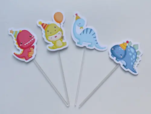 Topper de Doces Dinossauro Baby