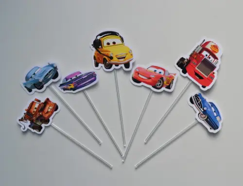 Topper para Doces Carros