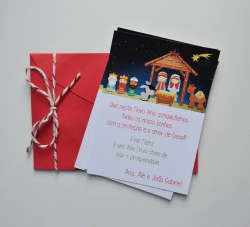 Cartão de Natal Personalizado