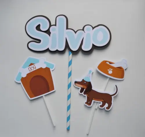 Topo de Bolo Cachorrinho