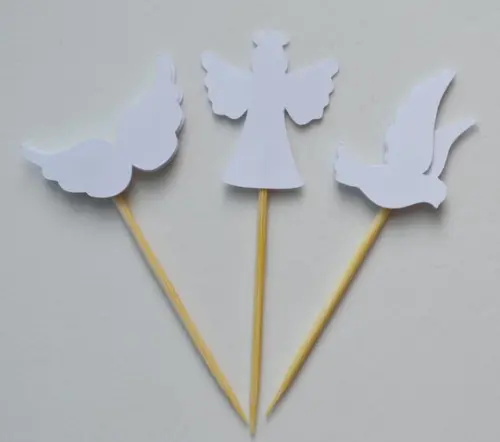 Topper de Doces Batizado (20 Unidades)