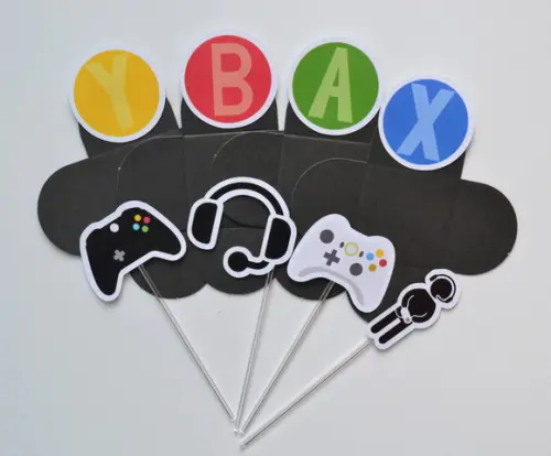 Forminhas + Toppers XBox