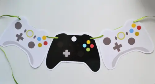 Varal Decorativo Controles Xbox (8 Controles)