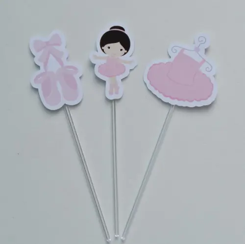 Topper para Doces Bailarina