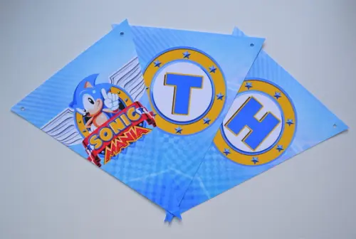 Bandeirolas Sonic