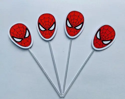 Topper para Doces Homem Aranha