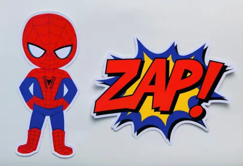 Apliques 15cm Homem Aranha