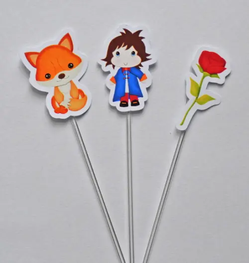 Topper p/ Doces Pequeno Príncipe