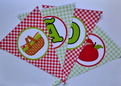 Bandeirolas Picnic