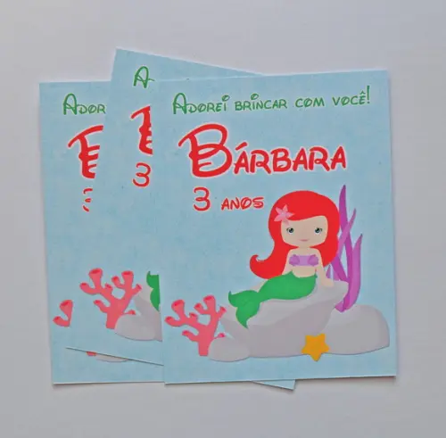 Adesivo Sacolinha Ariel Baby