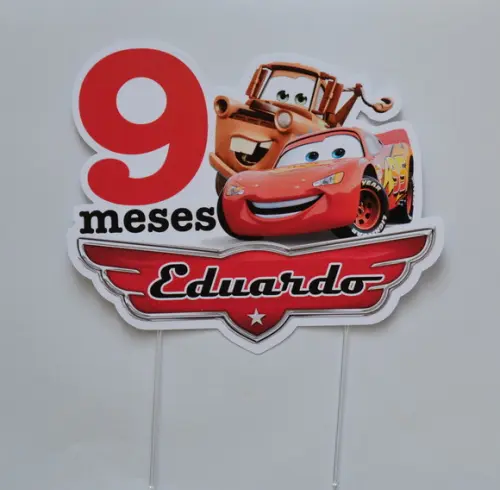 Topo de Bolo Carros