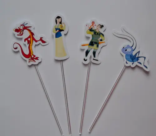 Topper de Doces Mulan