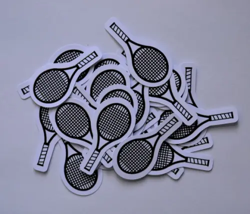 Apliques Raquete de Tênis