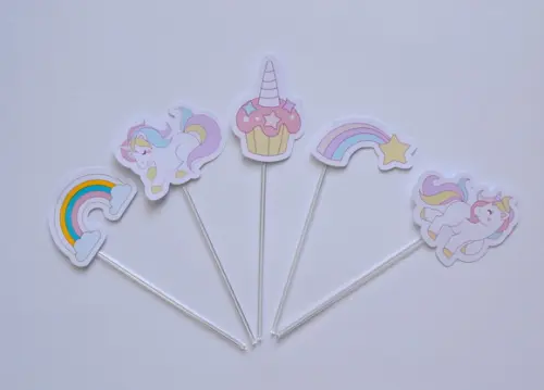 Topper de Doces Unicórnio