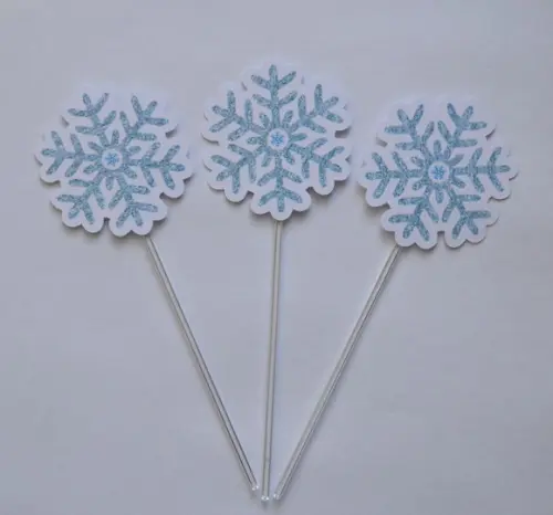 Topper de Doce Flocos de Neve - Frozen