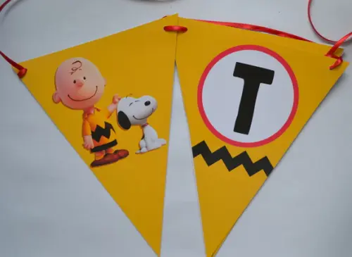 Bandeirolas Snoopy