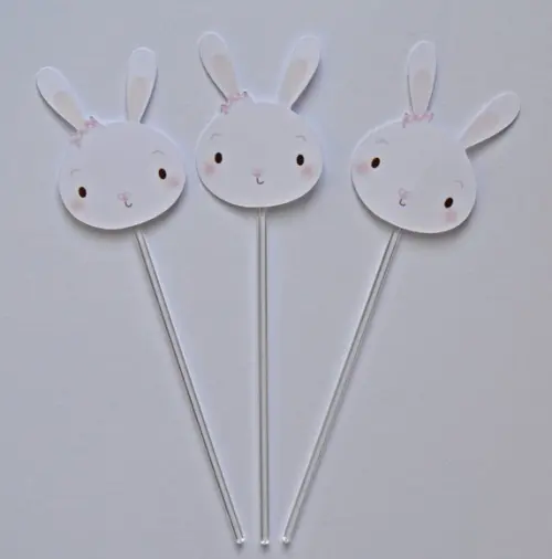 Topper de Doces Coelhinha
