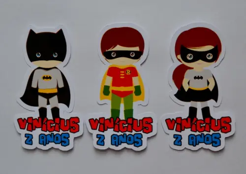 Aplique Tubete Batman
