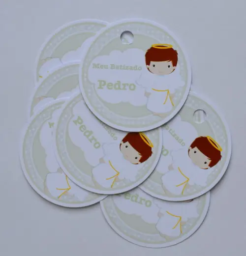 Tag Batizado Anjinho