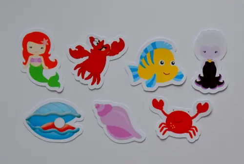 Apliques Ariel a Pequena Sereia