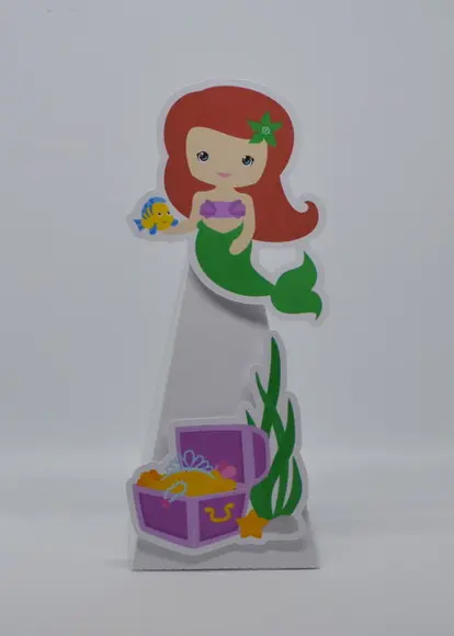 Caixa Cone Ariel com Aplique 3d