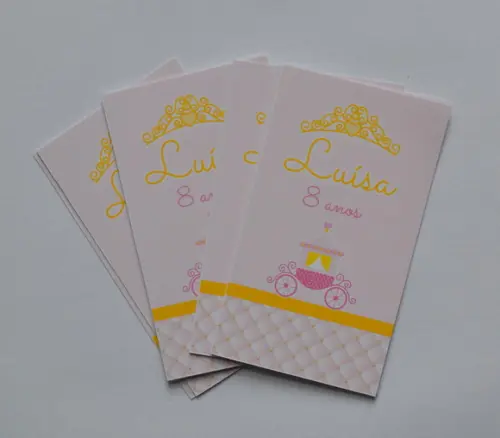 Adesivo para Tubete Princesa
