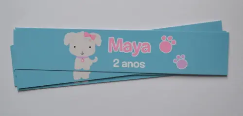 Adesivo para Água Cachorrinho