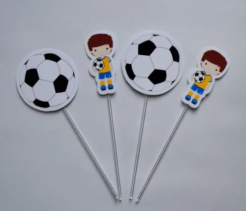 Topper de Doces Futebol