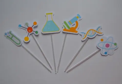 Topper de Doces Cientista