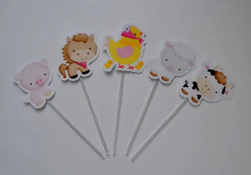 Topper de Doces Fazendinha