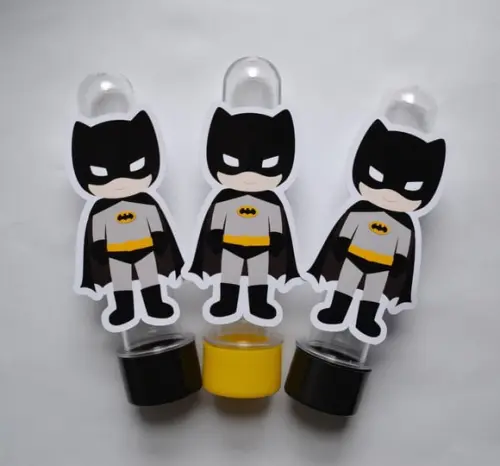 Tubete c/ Aplique Batman