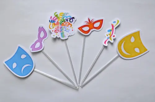 Topper de Doces Carnaval