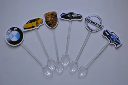 Colherzinha Carros Esportivos (20 Unid.)