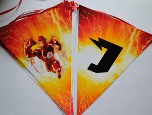 Bandeirolas The Flash