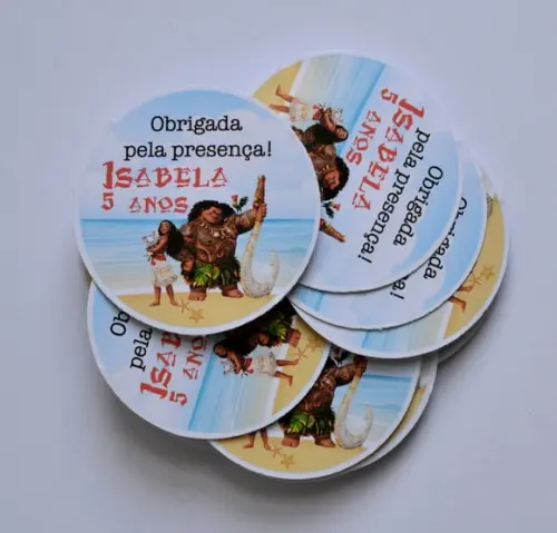 Tag Lembrancinha Moana