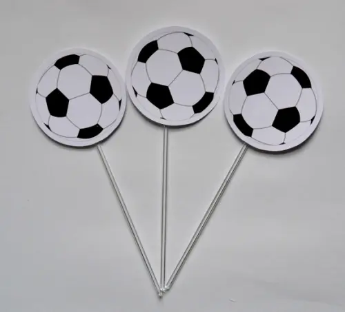 Topper de Doces Bola de Futebol