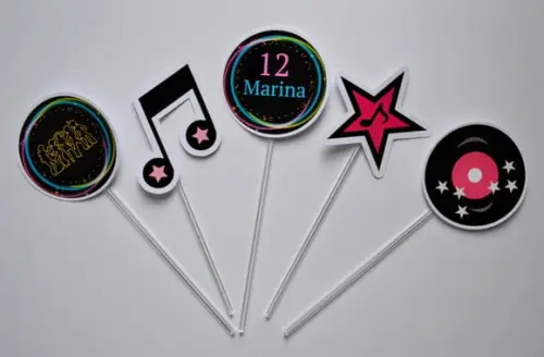 Topper de Doces Balada