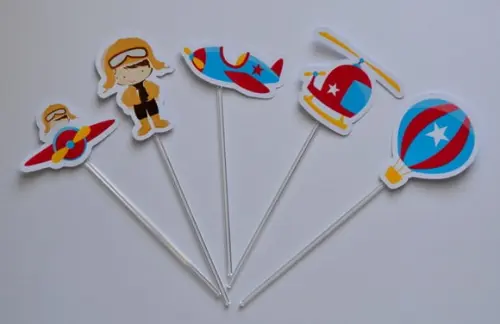 Topper de Doces Aviador
