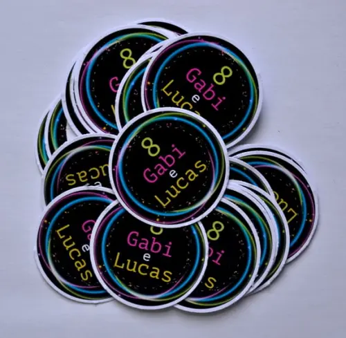 Adesivo Balada Neon 4cm