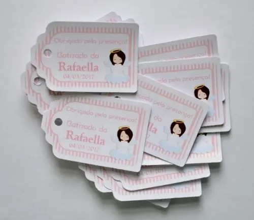 Tag Batizado Anjinha