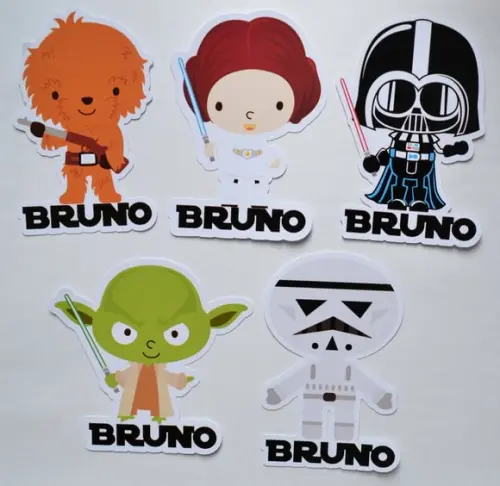 Aplique Tubete Star Wars