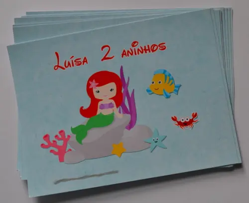 Adesivo Sacolinha Ariel Baby