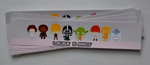 Adesivos para Água Star Wars