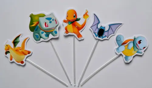 Topper de Doces Pokémon