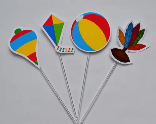 Topper de Doces Brinquedos Antigos
