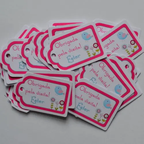 Tag Maternidade Passarinho/jardim