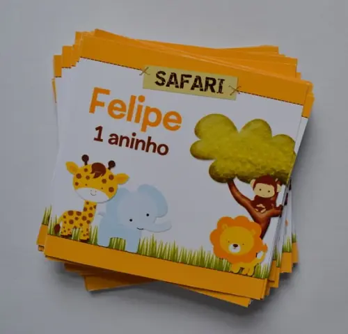 Adesivo Sacolinha Safari